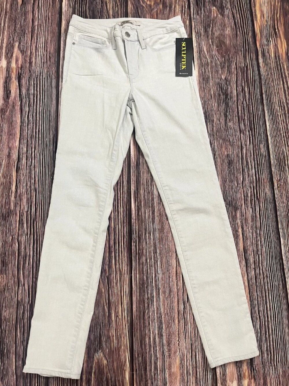 Athleta‎ Jeans Womens Size 6 Light Blue Sculptek Skinny Denim Jeans Pants NWT